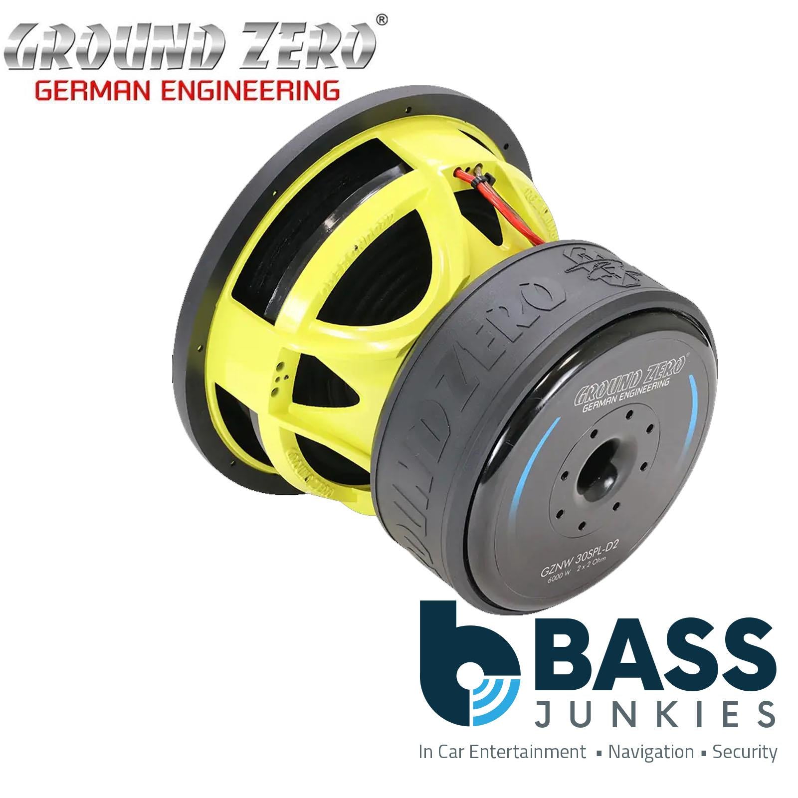 30 cm / 12? high performance SPL subwoofer - 6000 W SPL