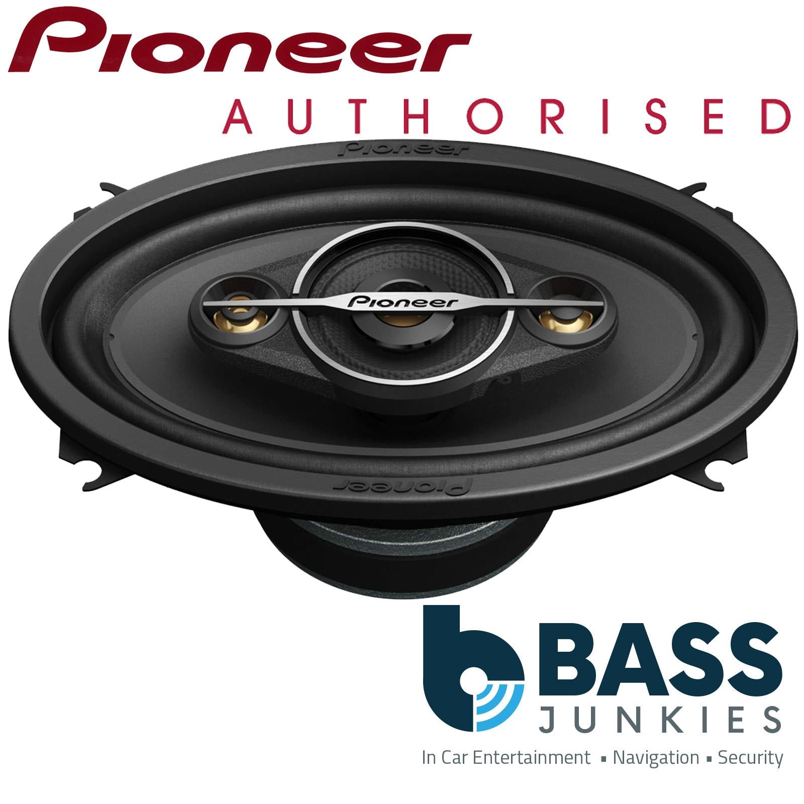 Pioneer TS-A4670F - 210 Watts 4X6"  4" Inch x 6" Inch 4 Way Custom Fit Car Speakers