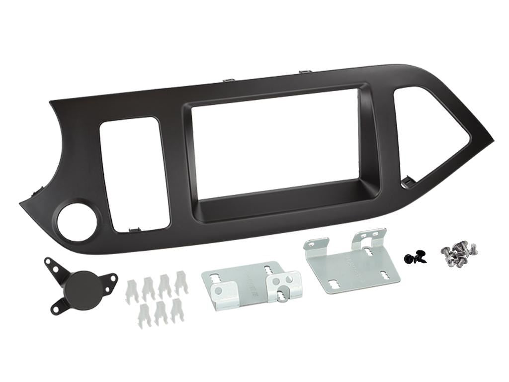 Connects2 CT23KI30L Kia Picanto 2011 Onwards Car Stereo Double Din Fascia Panel