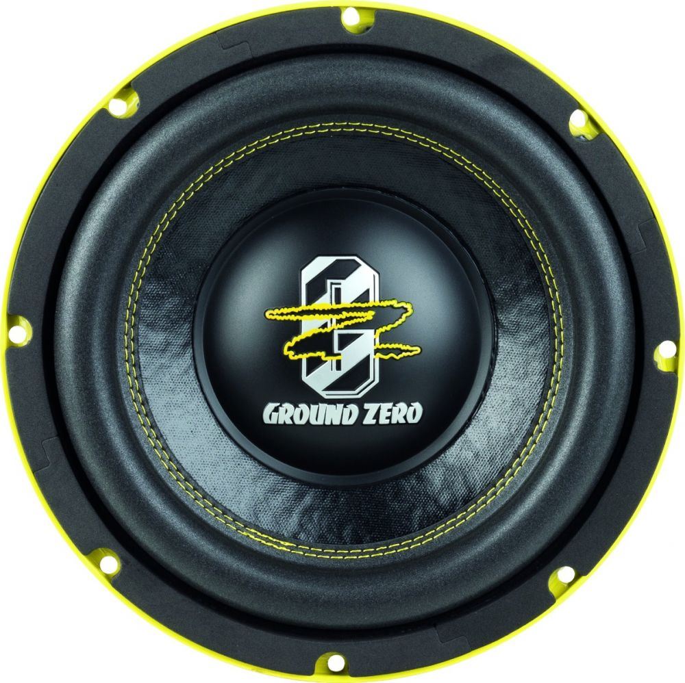 Ground Zero GZHW 10XSPL-D1 - 25cm / 10" Subwoofer - 2 x 1 ohm 2.5" VC - 2500 WSPL