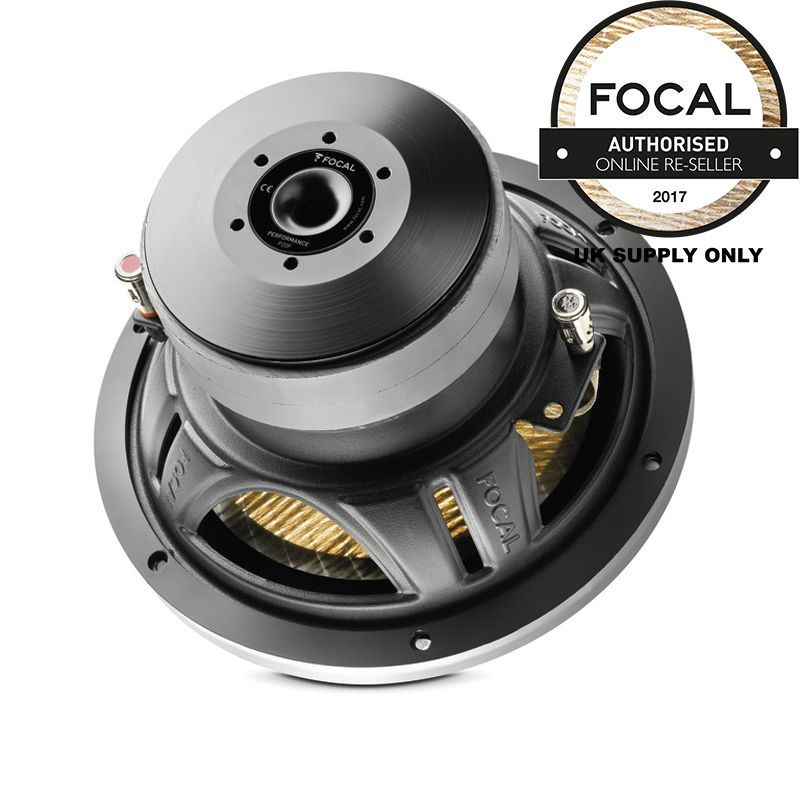 Focal P20F - PERFORMANCE FLAX SERIES  500 Watts 4 Ohms 20mm 8" Car Subwoofer SVC