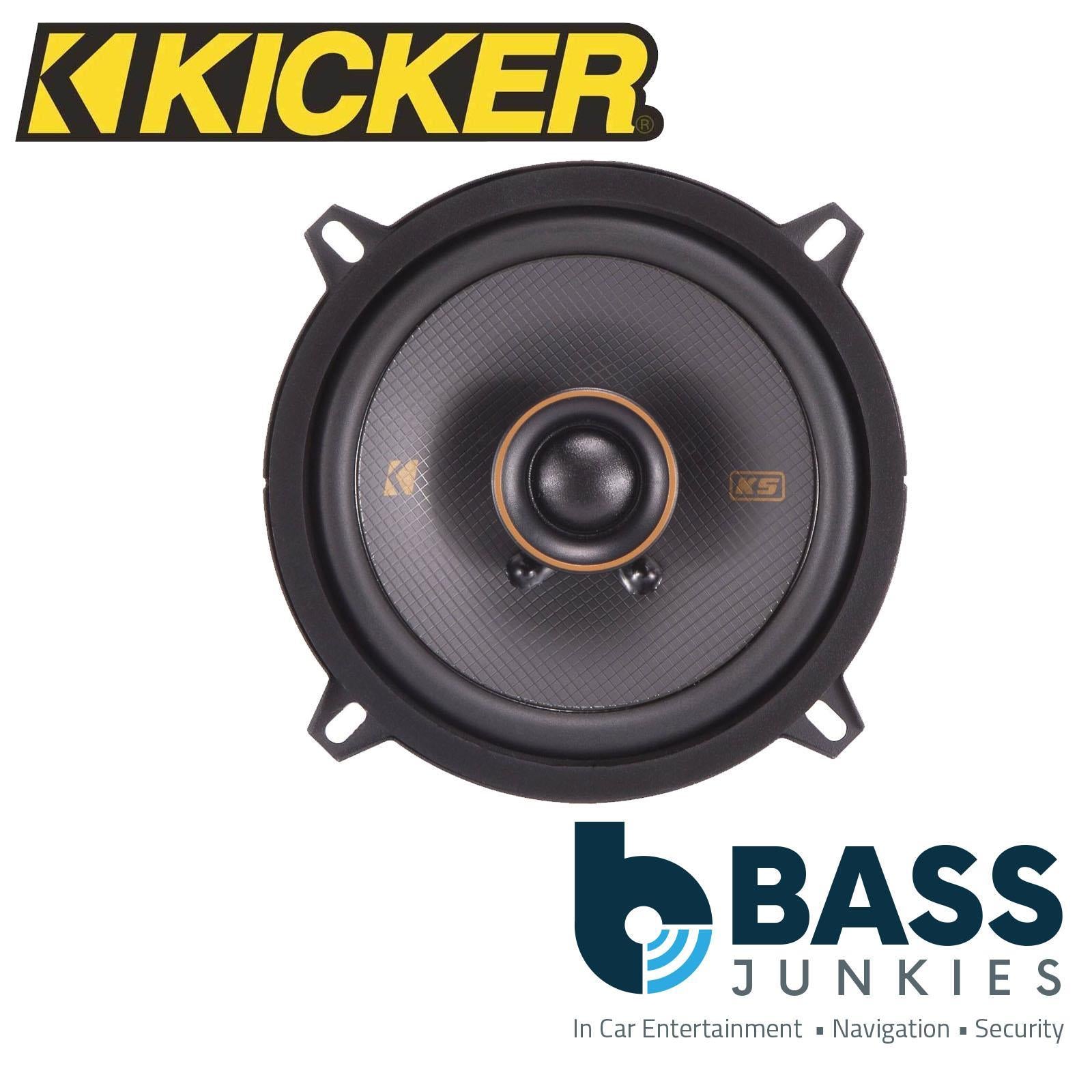 Kicker 51KSC504 - 5.25" 150 Watts 2-Way Coaxial Front Rear Car Door Speakers