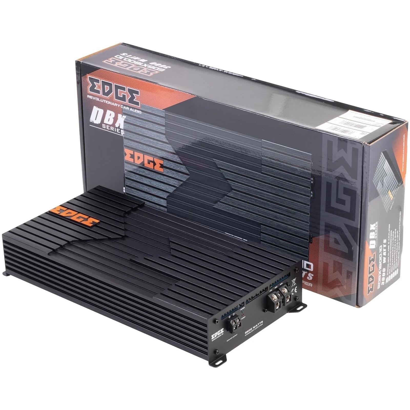 EDGE EDBX1800.1D-E4 - 3600 Watts1800W RMS Car Audio Bass Amplifier