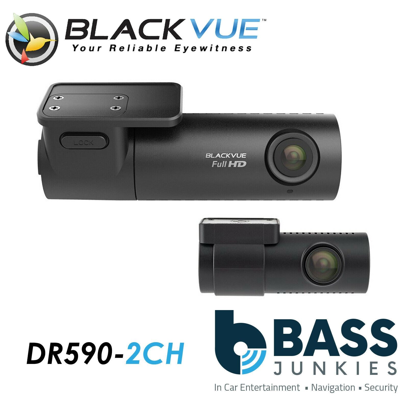 BlackVue DR590X - 2 Channel 32GB Full HD 1080p Wide WIFI Cloud @60fps Front & Rear Car Van Dash Camera