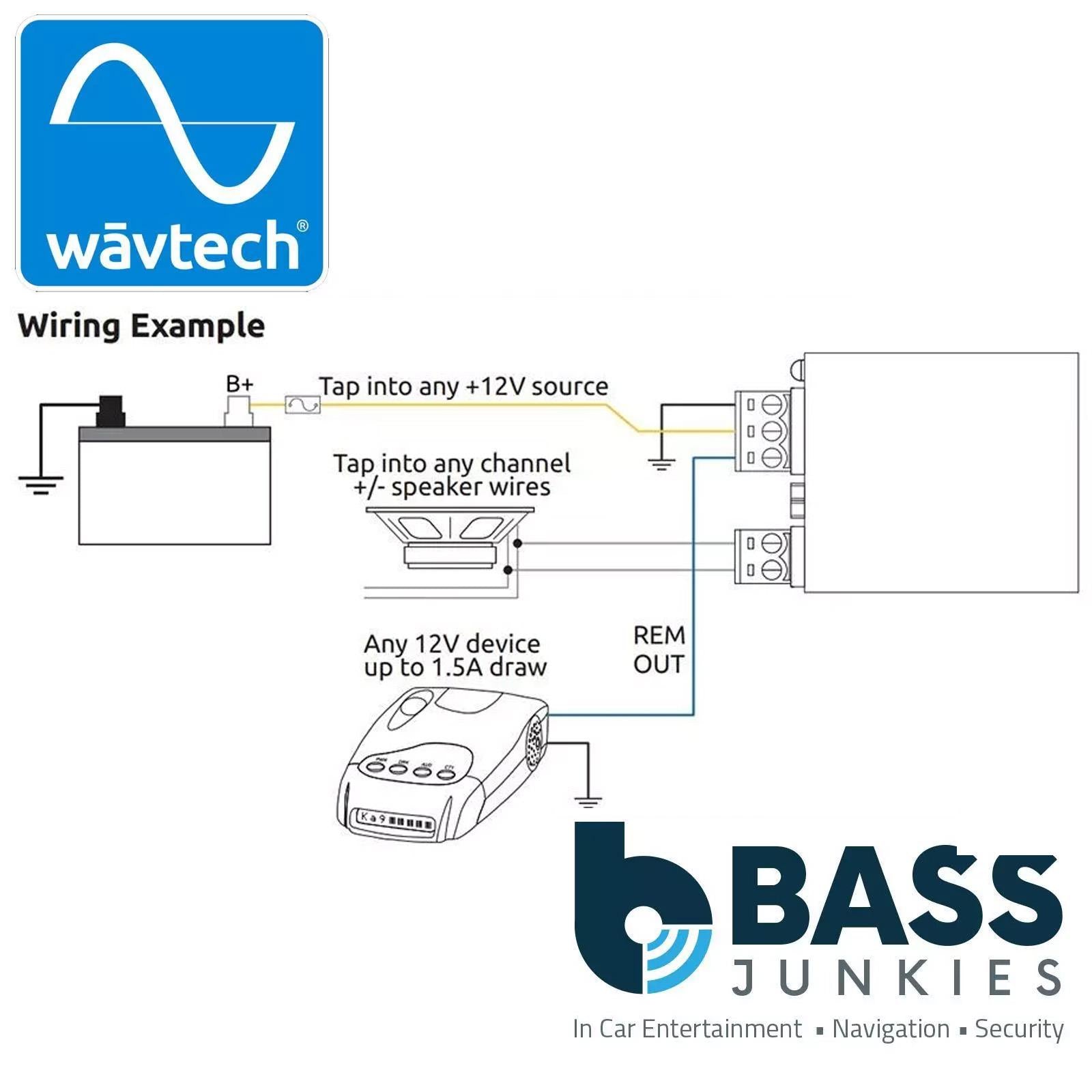 Wavtech ART - Auto Remote Trigger 12 Volt Generator Turn-on Module