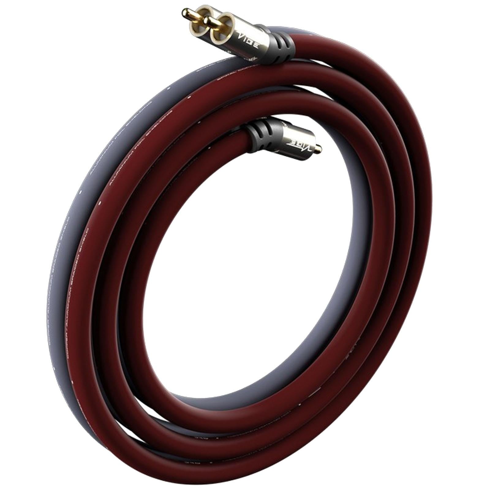 VIBE CVENRCA3M-V5 - 3M Triple Screen High Definition OFC RCA Cable