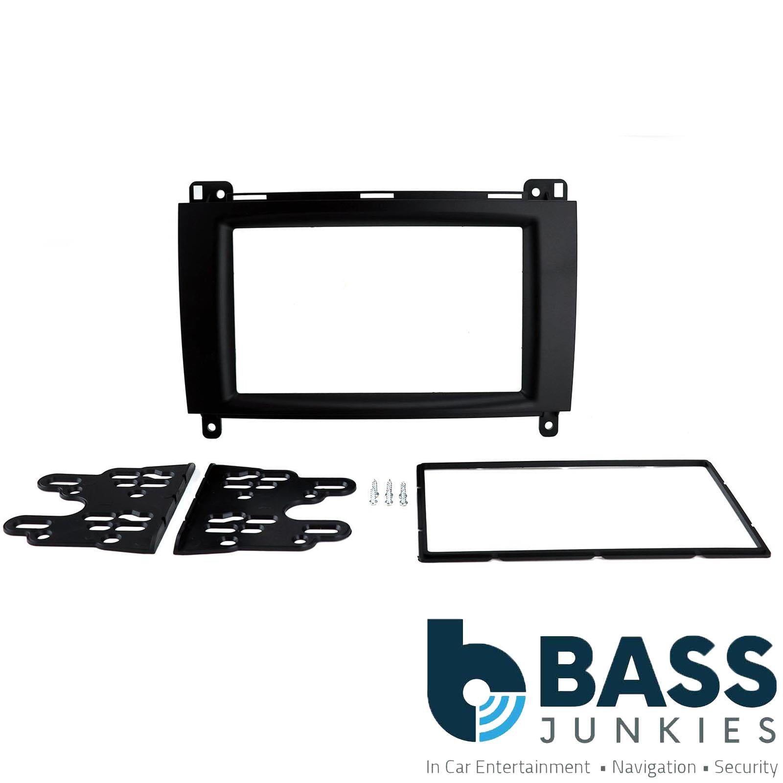 Connects2 CT23MB50 - Double Din Fascia Fitting Kit for Select Mercedes Vehicles