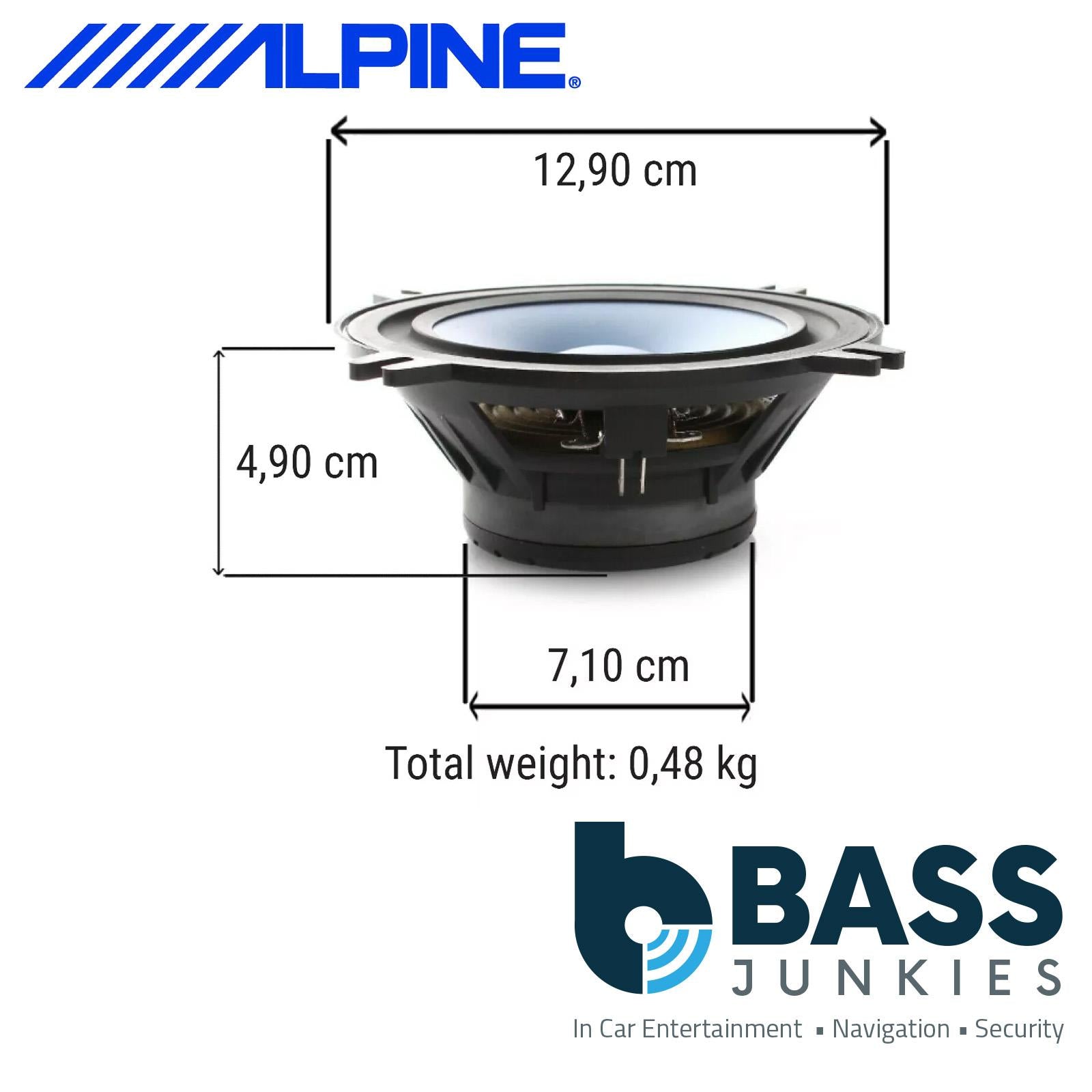 Alpine SXE-13CS Car Speakers