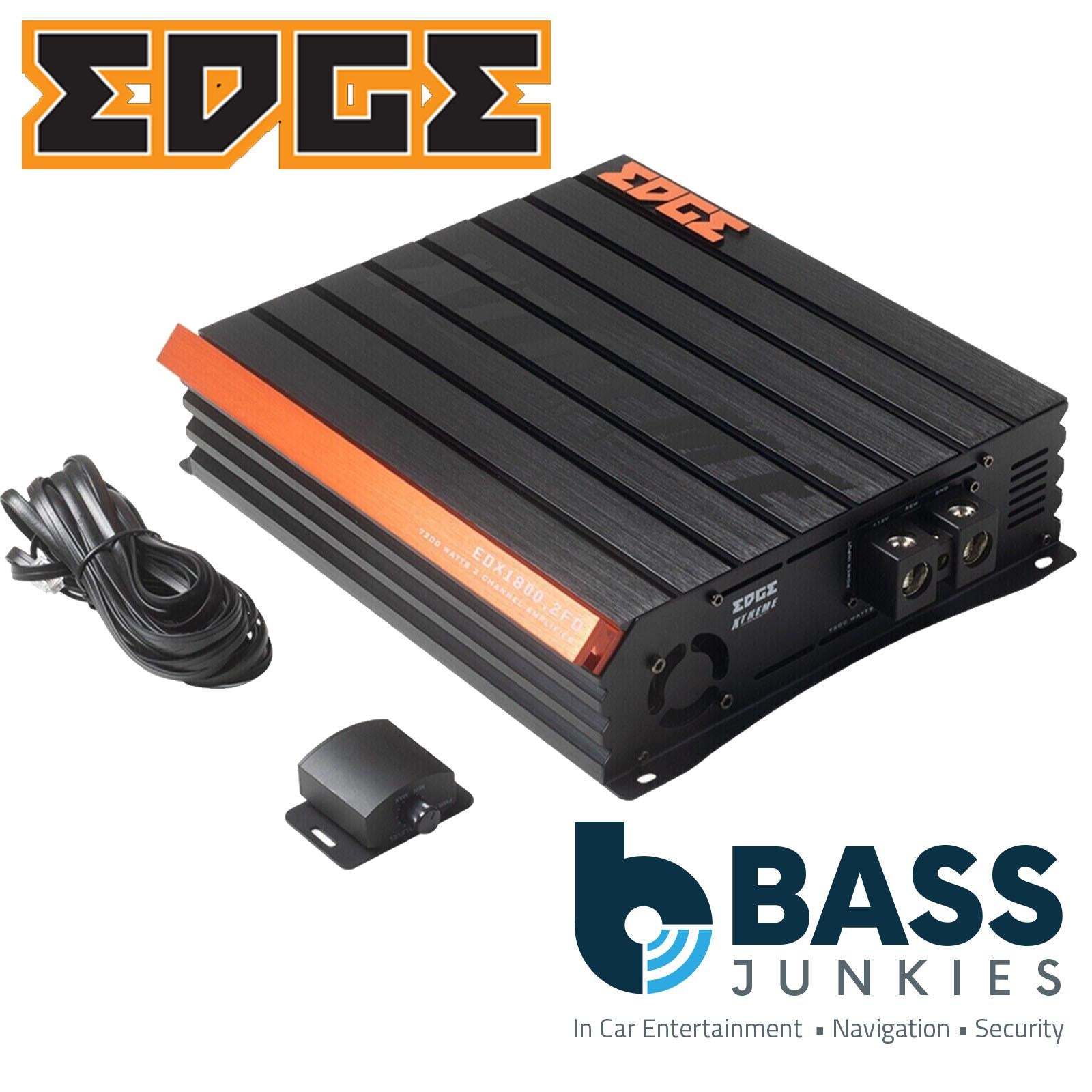 EDGE EDX1800.2FD-E0 Xtreme Series 2 Channel 7200 Watts Car Amplifier