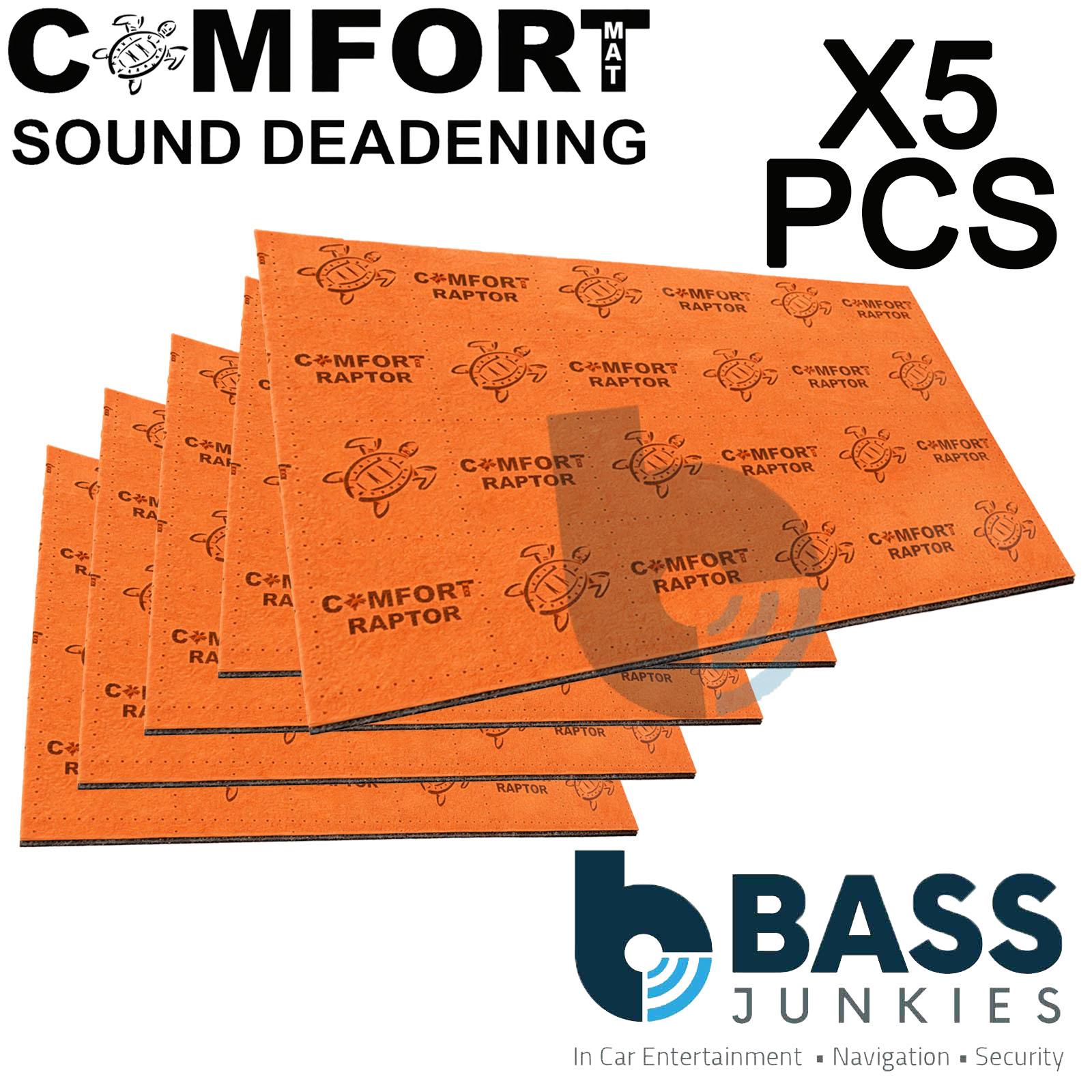 Comfort RAPTOR 4 - 5 Sheets 4mm 480x700mm Sound Isolator Mat Kit