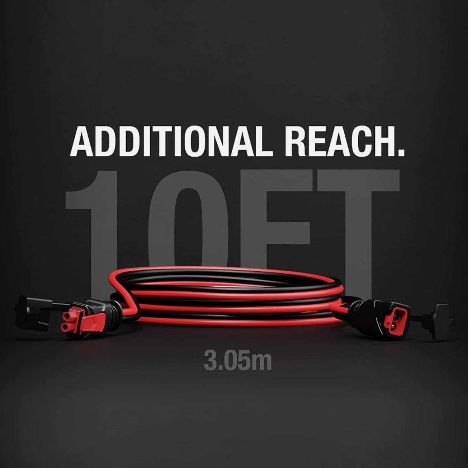 NOCO GC004 - X-Connect 10ft Extension Cable for GENIUS Battery Chargers
