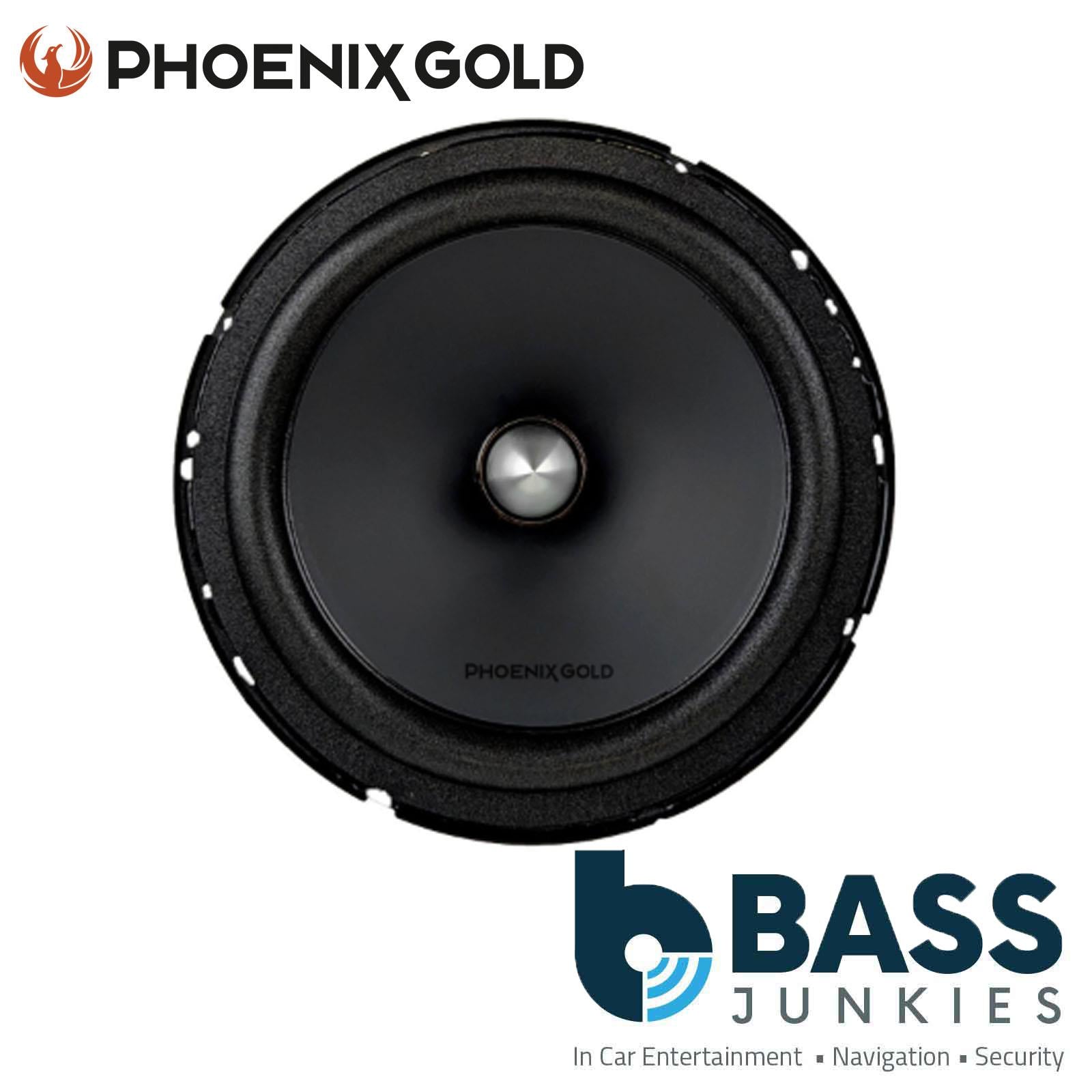 Phoenix Gold - 2-Way Component Speaker + 6.5" Midrange Woofers + 1 Tweeters 30W RMS 60W MAX