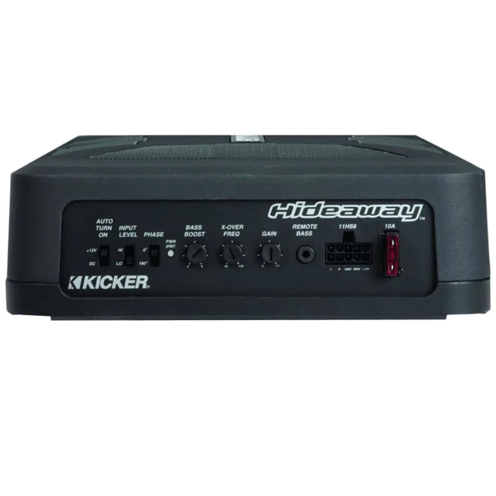 Kicker 51HS8 - HS 8" 150 Watts RMS Compact Powered Loaded Enclosure