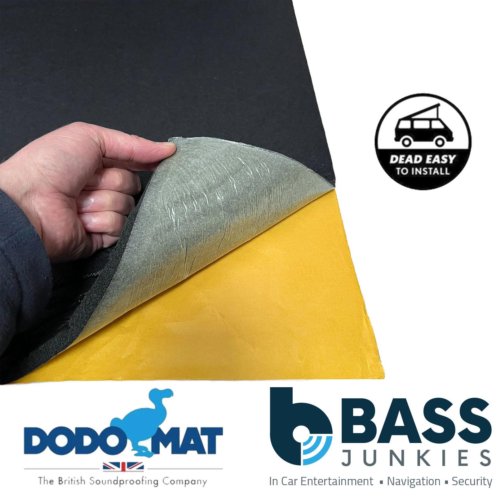 Dodo DOD-BONNETLINER-PRO - Bonnet Acoustic Foam Liner Black Cloth 1.2m x 1m