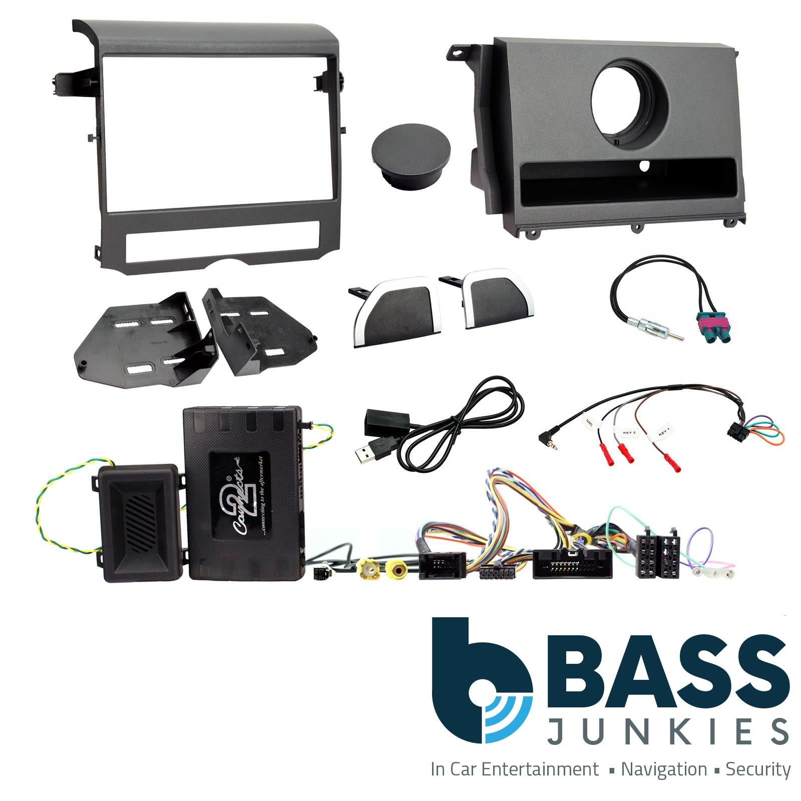 Connects2 CTKLR10 - Land Rover Discovery 2009-2016 Double Din Fascia Installation Kit