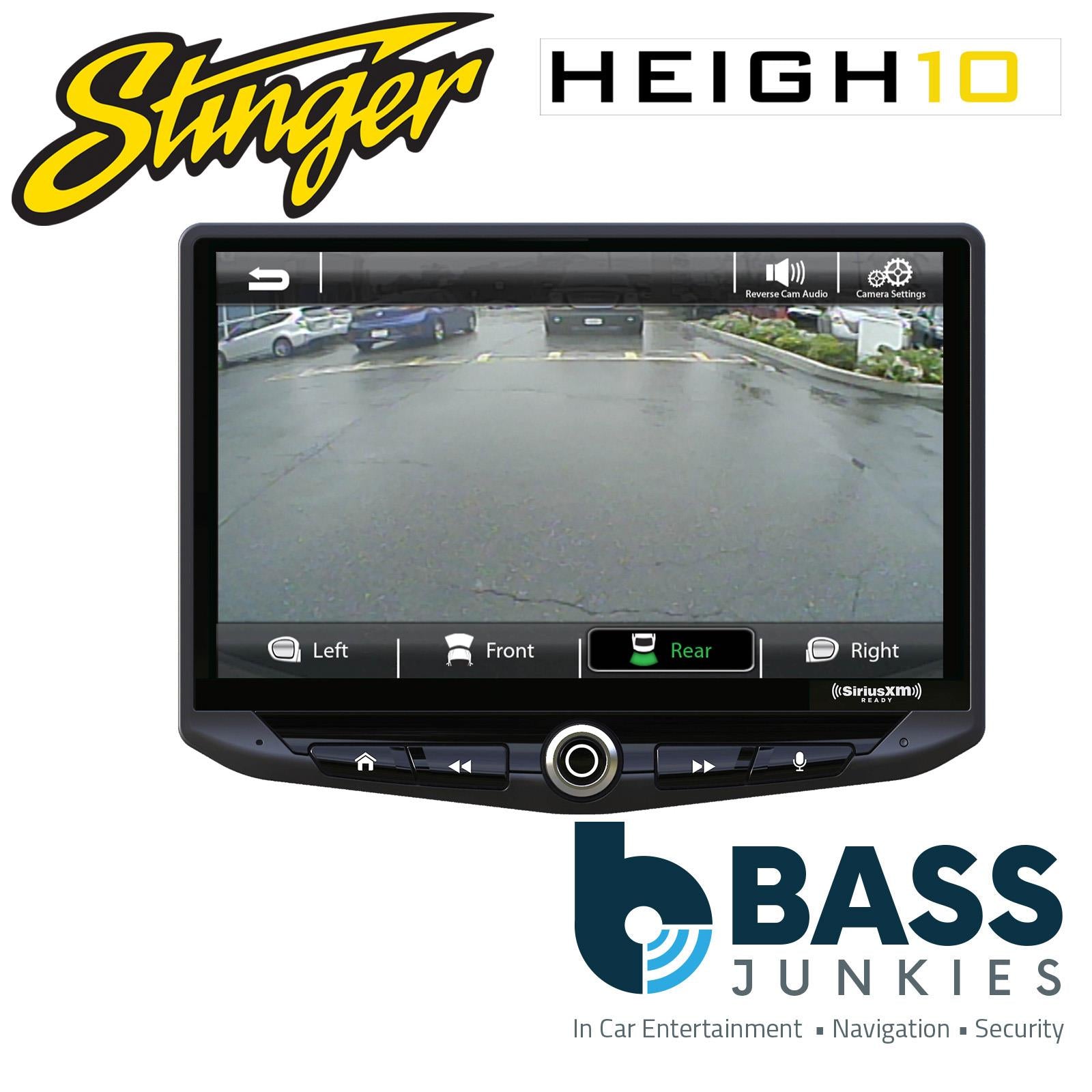 Stinger HEIGH10 10" Floating Touchscreen Bluetooth DAB CarPlay Android Car Stereo