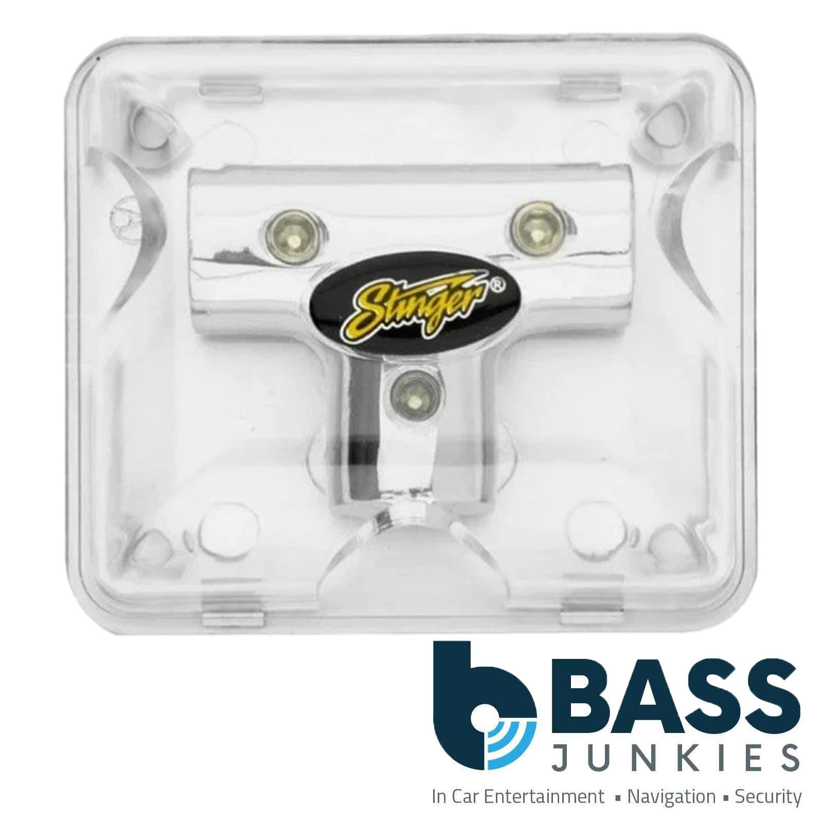 Stinger SPD510 Power Distribution T-Block – 3 × 8 Gauge Inputs/Outputs