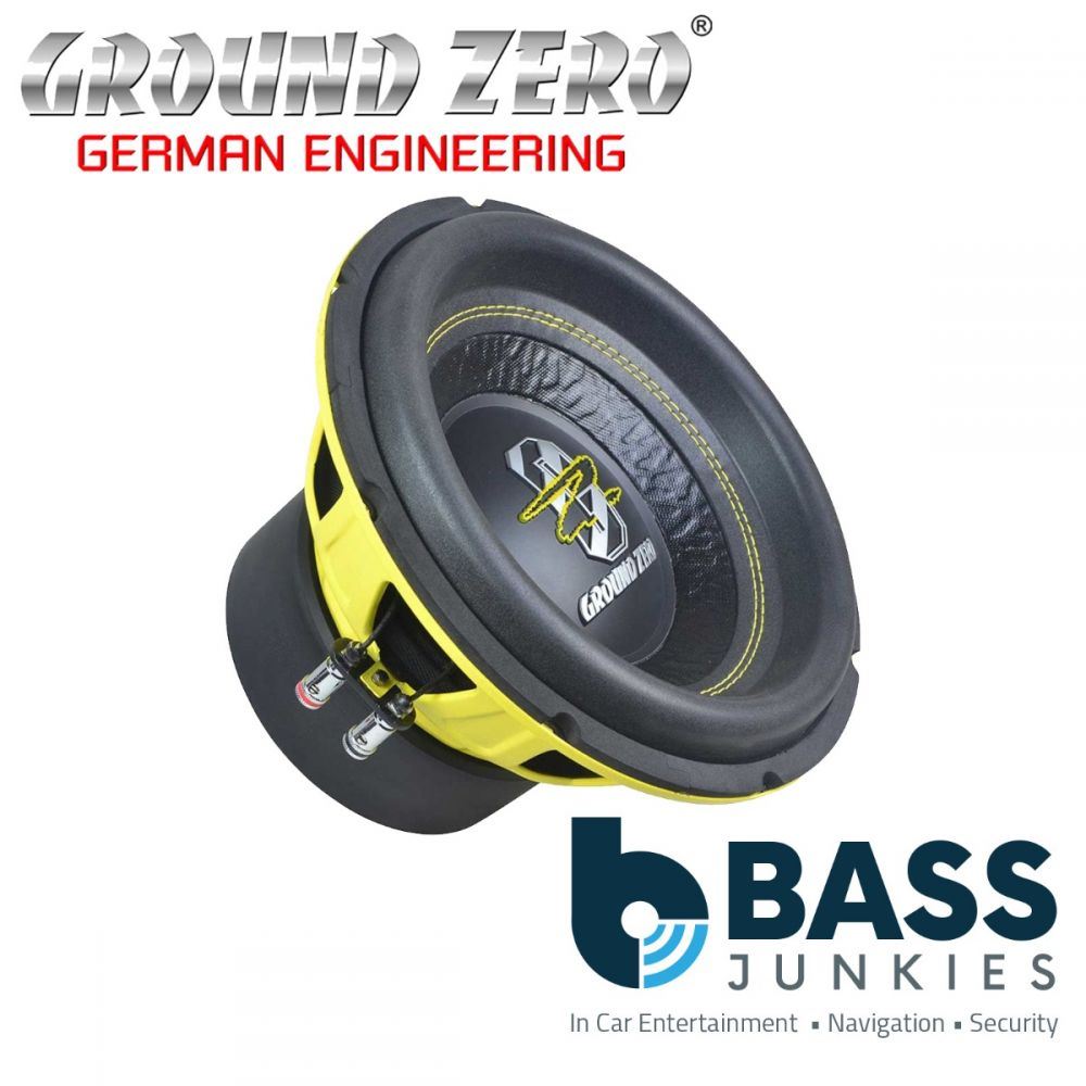 Ground Zero GZIW 10SPL - 10" Inch 25cm 700 Watts Dual 2 Ohm SPL Car Sub Subwoofer