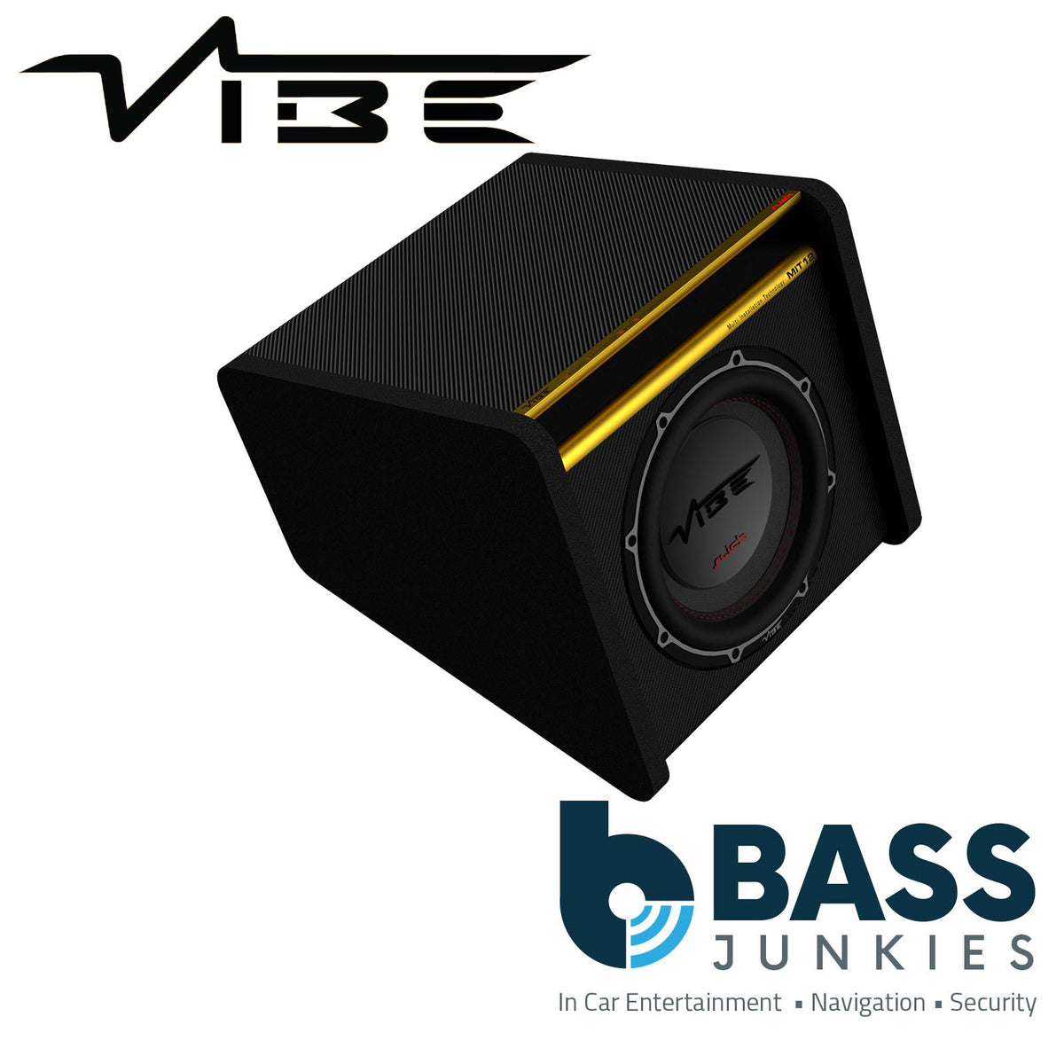 Vibe SLICKMIT10-V3 - 10" inch 1500 Watts Passive Car Sub Bass Box Enclosure