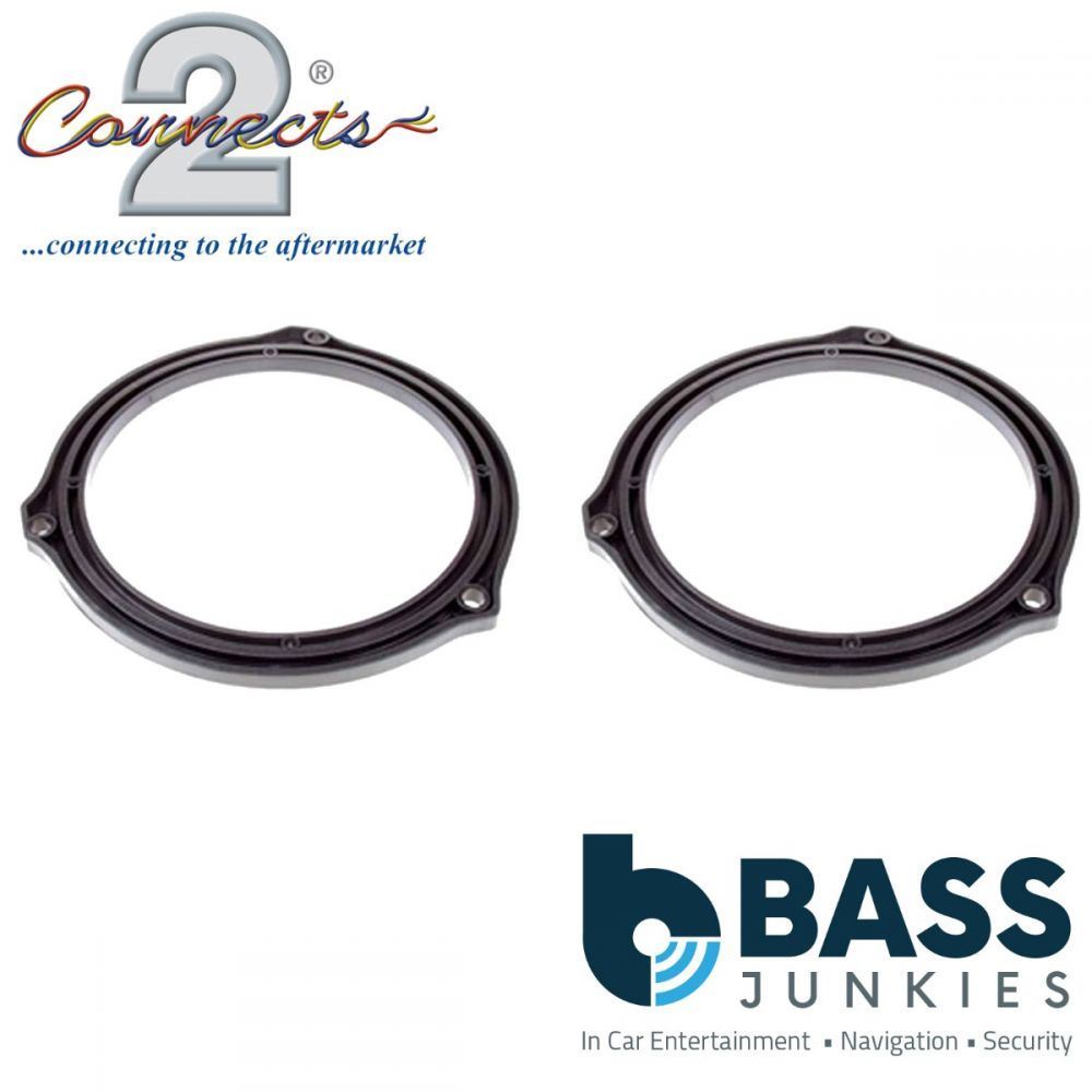 Connects2 CT25FD08 - Ford C-Max Kuga 165mm 6.5" Rear Door Car Speaker Adapter Brackets