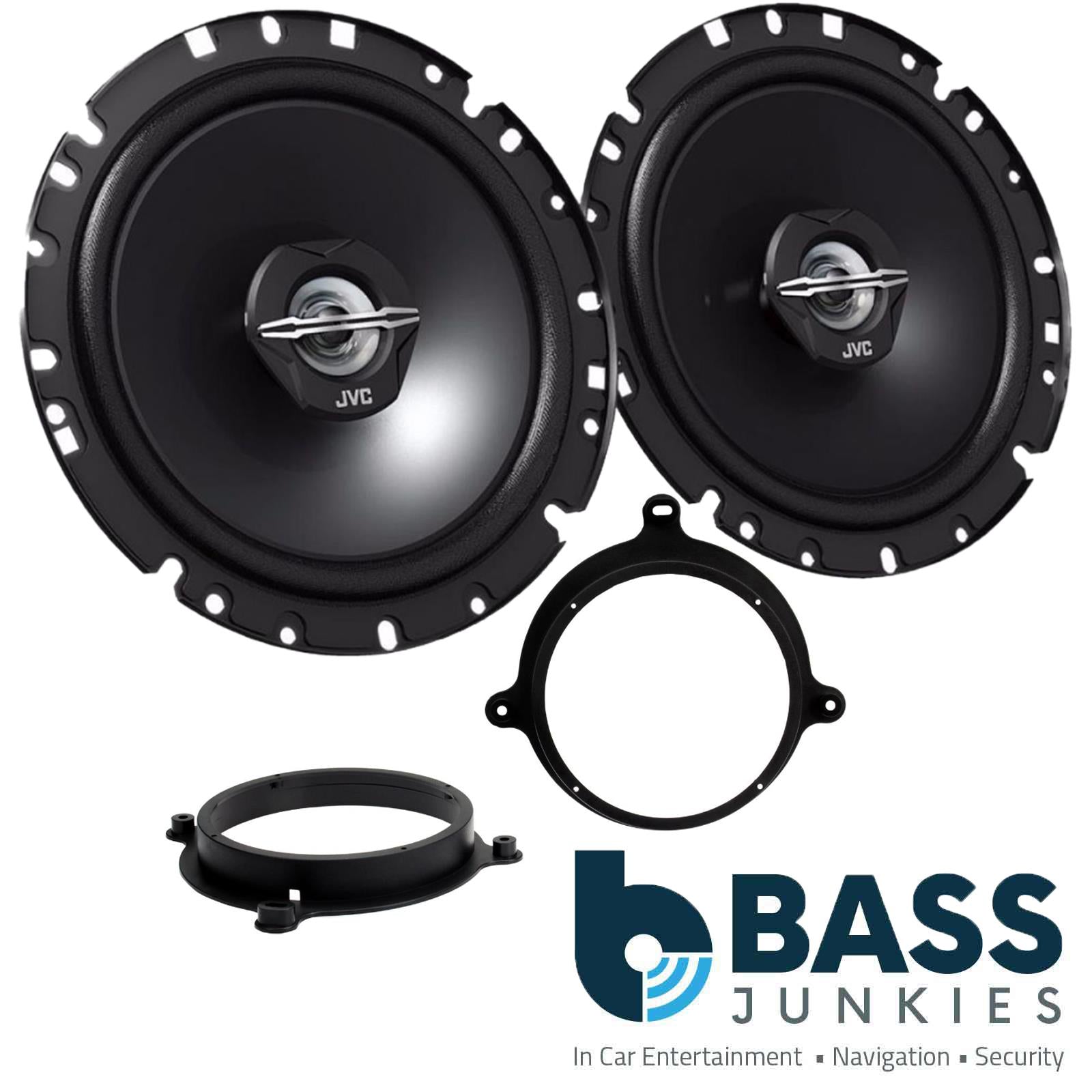 Mercedes A Class W168 97-04 JVC 17cm 6.5 600 Watts 2 Way Front Door Car Speakers