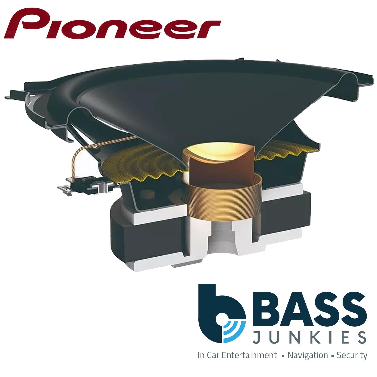 Pioneer TS-A1301C 5.25 Inch 2-Way 4Ohm 300W Max Power Car Audio Coaxial Speakers
