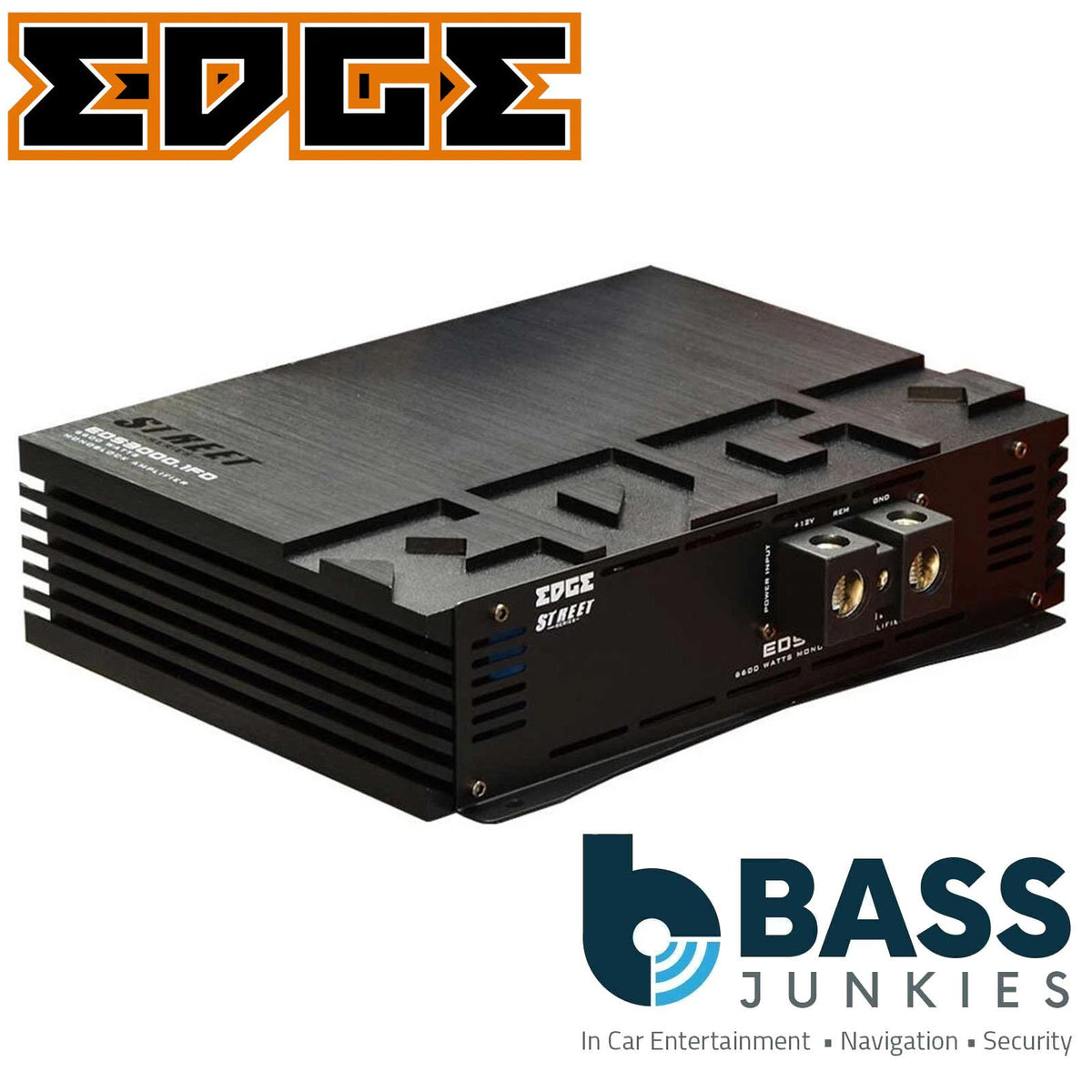 EDGE Street Series EDS3000.1FD-E3 - 6600 Watts Car Monoblock Amplifier