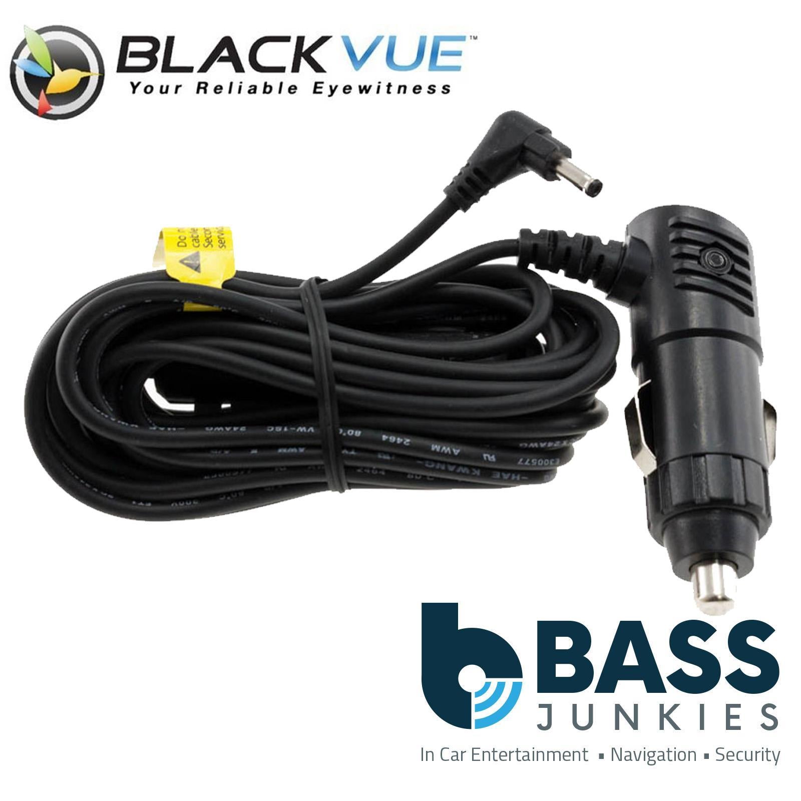 BlackVue CL-2P Cigarette Lighter 12v Power Cable Lead for DR Series Dash Cameras