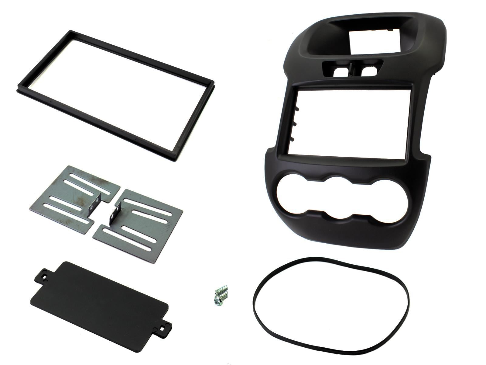 Connects2 CTKFD37 Ford Ranger 2012 Car Stereo Double Din Fascia Panel & Steering Wheel Kit