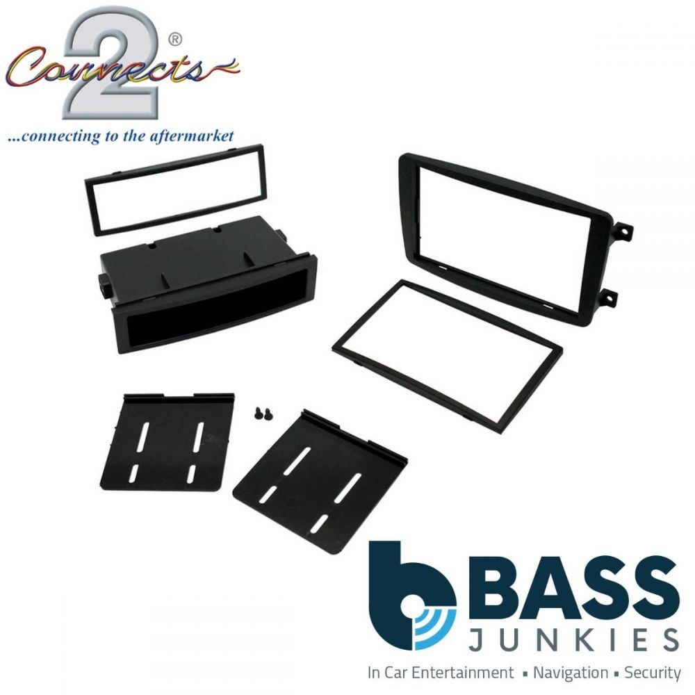Connects2 CT24MB22 - Mercedes C-Class 2000 - 2004 Single Double Din Fascia Panel