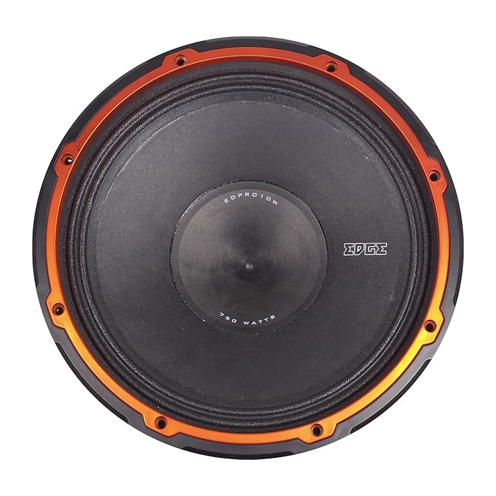 Edge EDPRO10W-E4 - 10" 750 Watts Pro Mid-Range Car Speaker