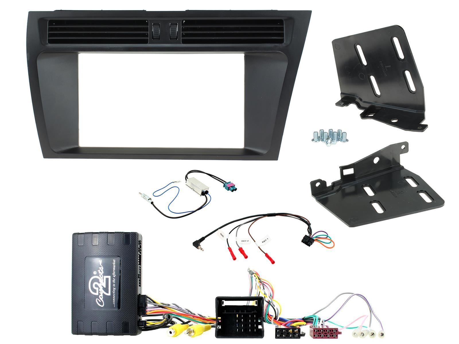 Connects2 Double Din Stereo fitting kit for Audi A4 2008-2015 | A5 2008-2015 Vehicle Specific Stereo Screen Steering Controls Fitting Kit