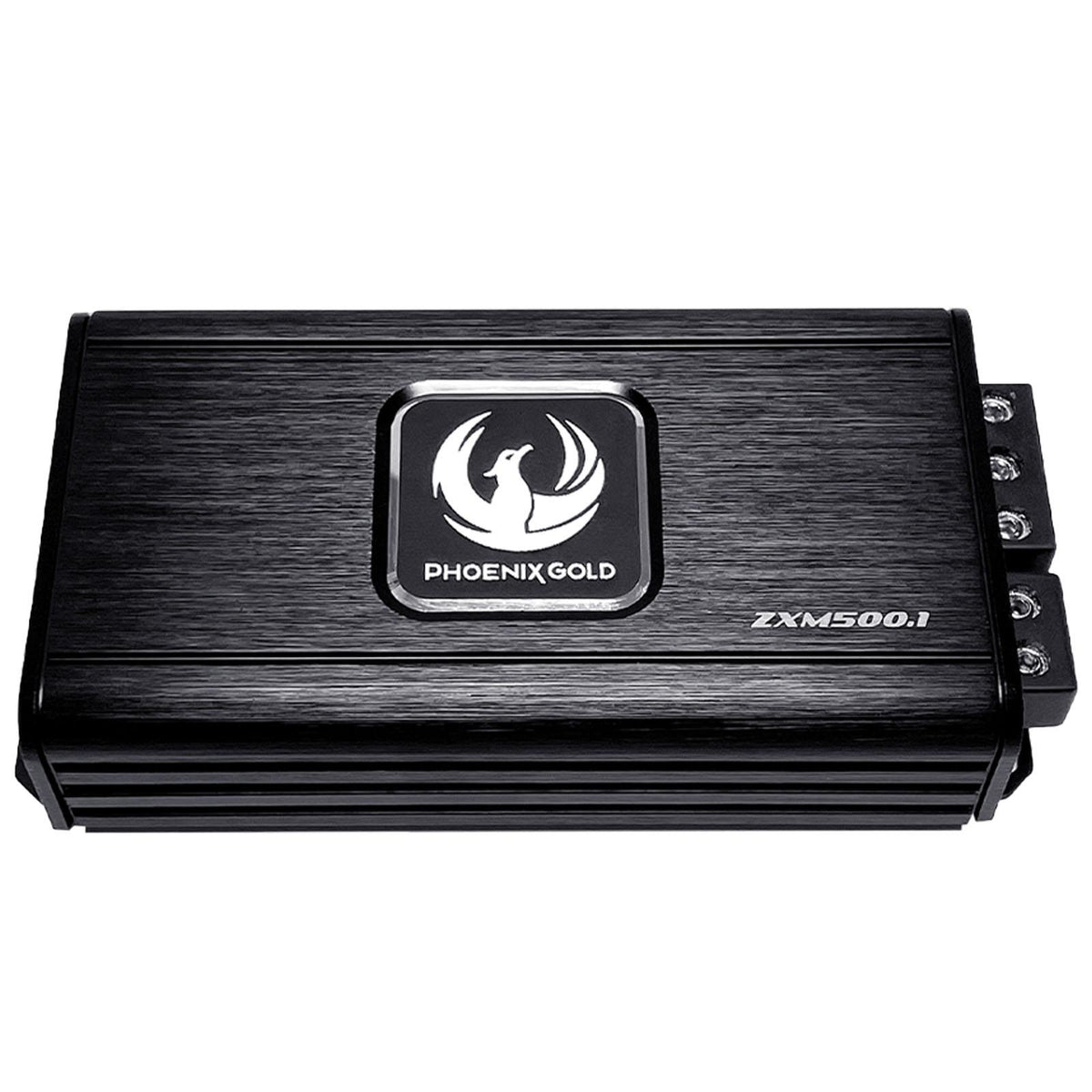Phoenix Gold 12" 600W Slim Sub ZXM500.1 500W Amp 12" Box & 8AWG Wiring Kit