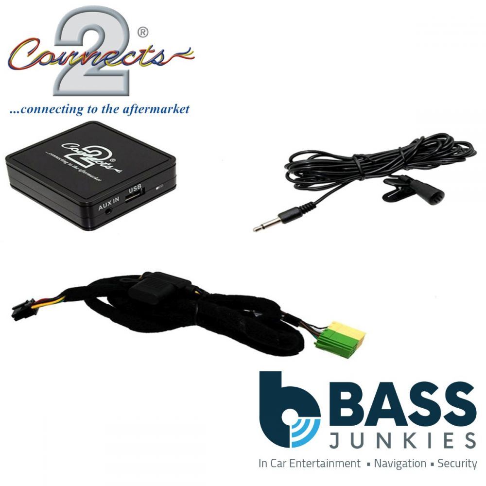 Connects2 CTACTBT003 Citroen Bluetooth Music Streaming Handsfree Car Kit