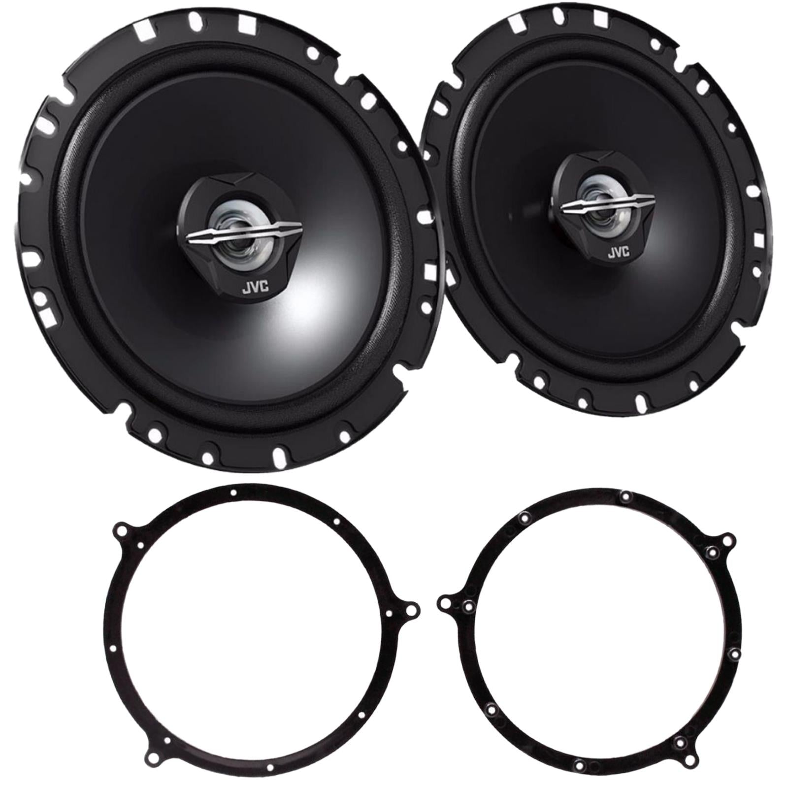 Audi A3 8L 1994 - 2003 JVC 17cm 6.5" 600 Watts 2 Way Rear Side/Door Car Speakers