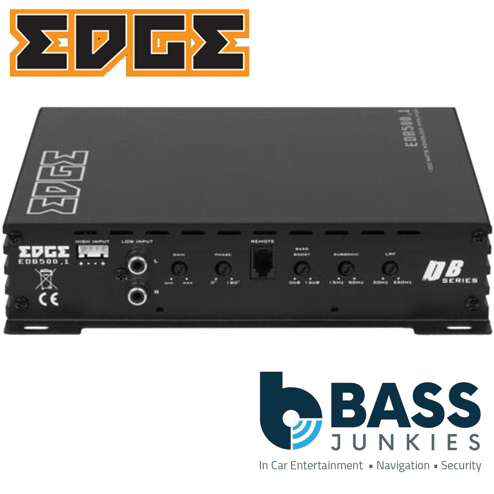 EDGE EDB500.1-E9 DB Series 1000 Watts Monoblock Car Amp Amplifier
