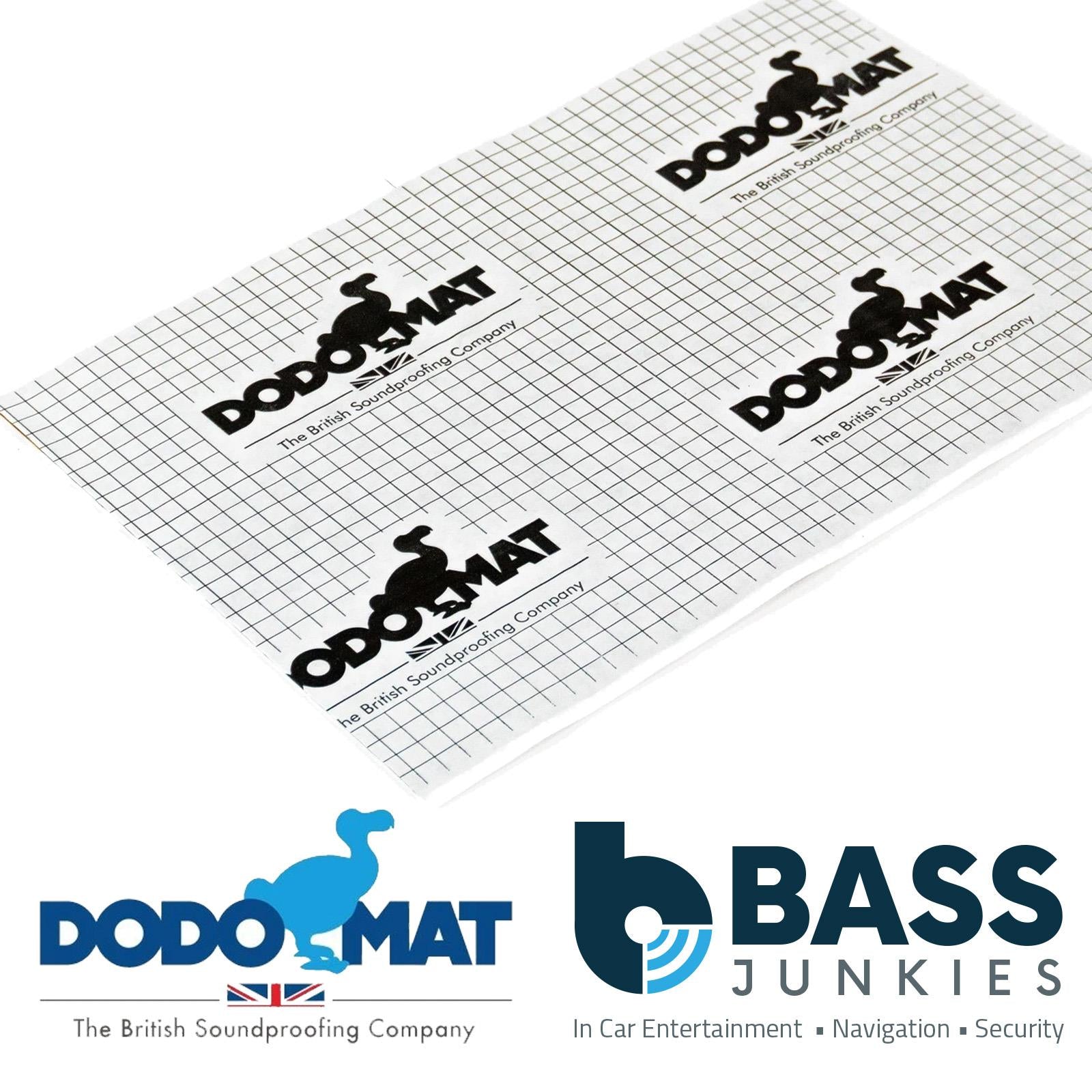 DODO MAT DEADN Pro Black - 30 Sheets 3mm (2.8sq.m) Sound Proofing Vibration Deadening Mat