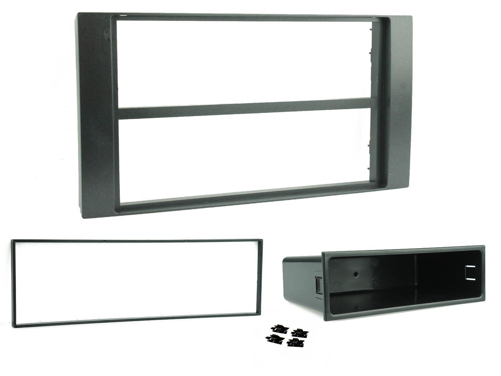 Connects2 CTKFD56 Ford Focus 2004 - 2007 Car Stereo Double Din Fascia Fitting Kit