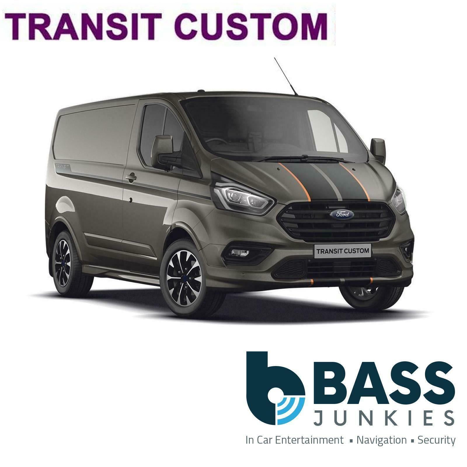 Ford Transit Custom 2018 Alpine 9" DAB Bluetooth CarPlay Android Car Screen Kit