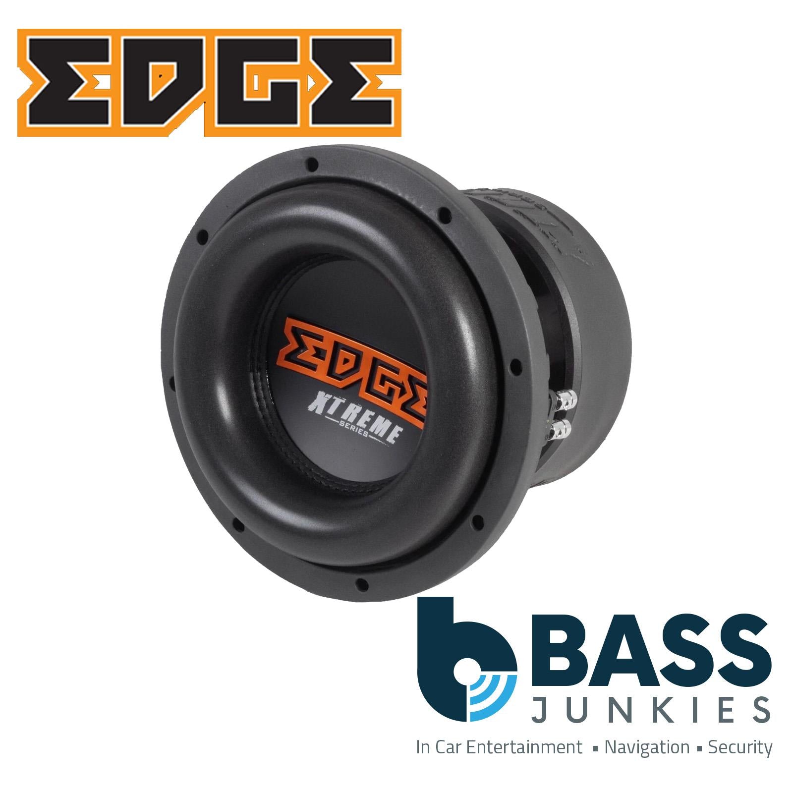 Edge EDX10D2-E3 - 10" 25cm 3500 Watts Dual 2 Ohms SPL Car Sub Subwoofer