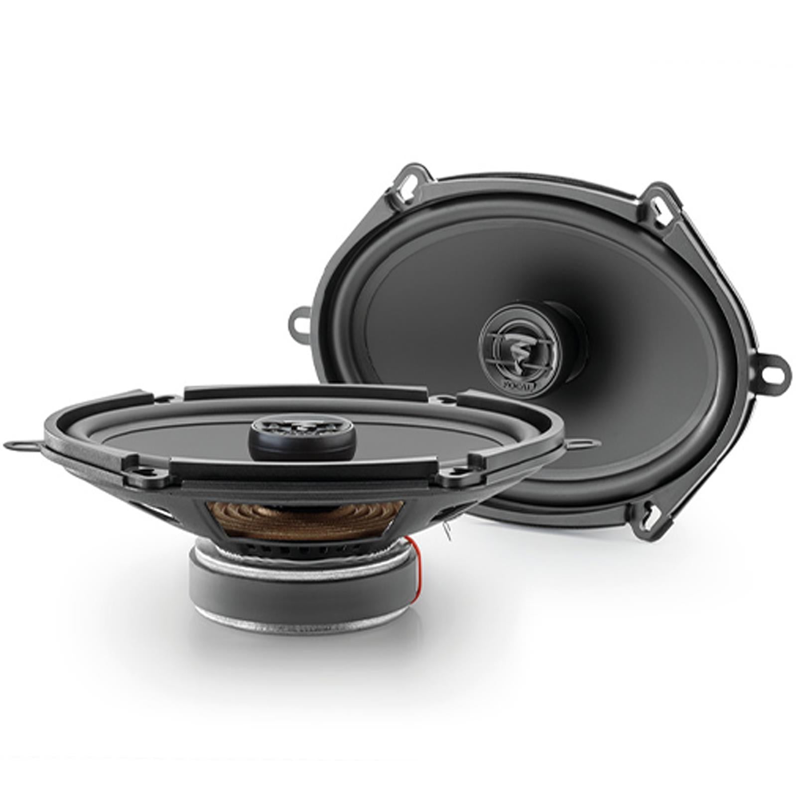Focal ACX570 130x180mm/13x18cm/5x7" Car Door Coaxial Speakers (Per Pair Max 240 watts | 120 watts RMS) Each Speaker: Max 120 watts | RMS 60 watts [Woofer/Tweeter]