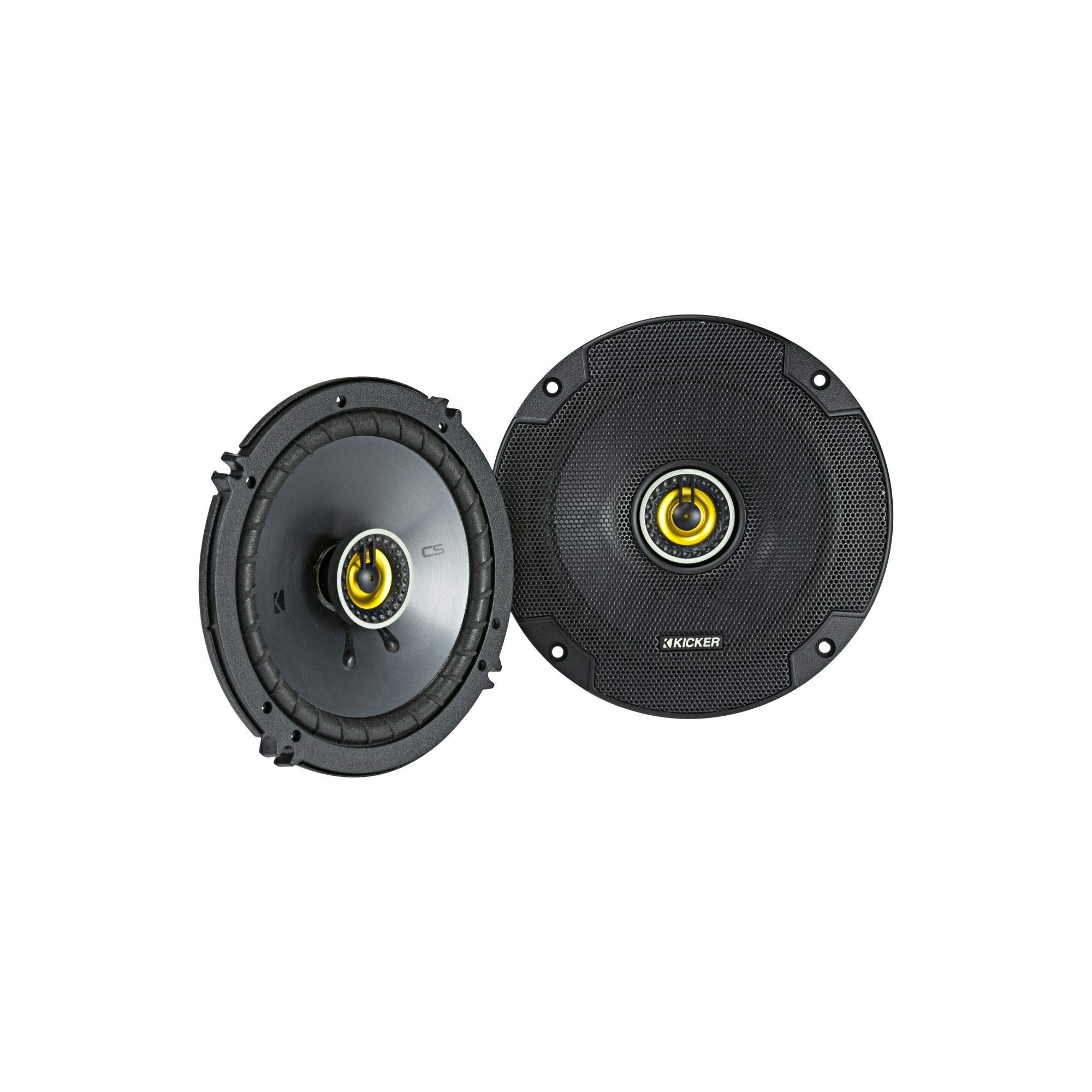 Kicker CS Series 46CSC654 - 6.5" 165mm 16cm 600 Watts 2 Way Car Van Door Coaxial Speakers (Pair)