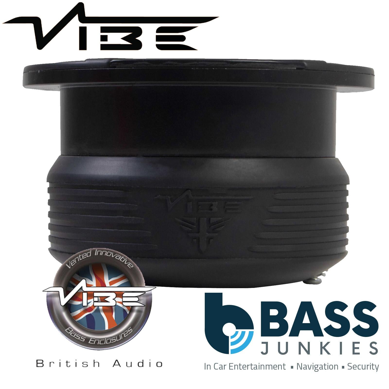 Vibe BLACKAIRPRO4.5T-V0 4.5" 510 Watt BlackAir Car Pro Audio Bullet Tweeter PAIR