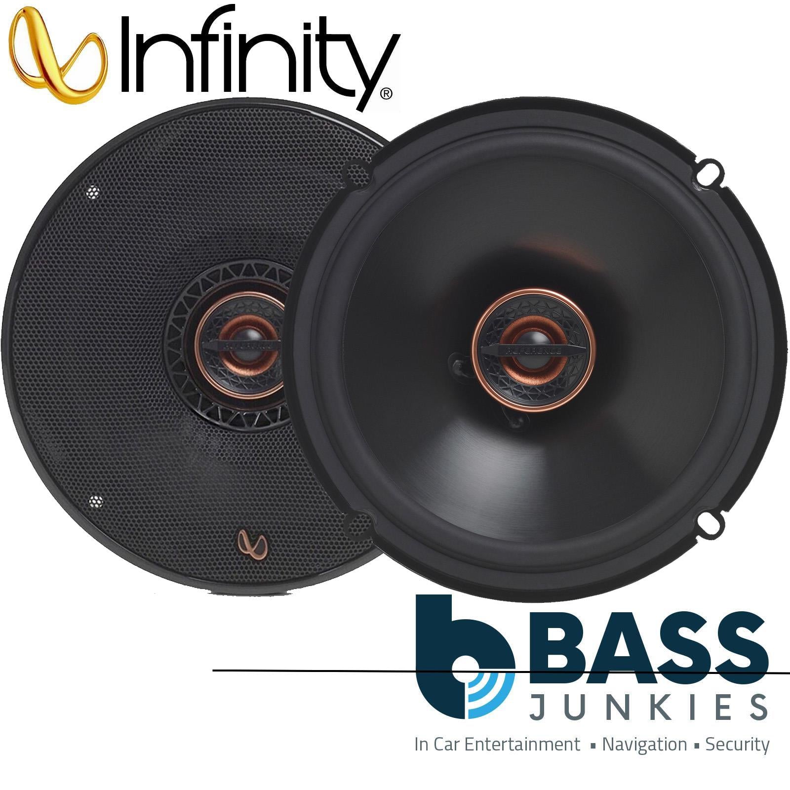 Infinity By Harman REF6532EX - 165 Watt 6.5" 17cm 2 Way Car Door Speakers Pair