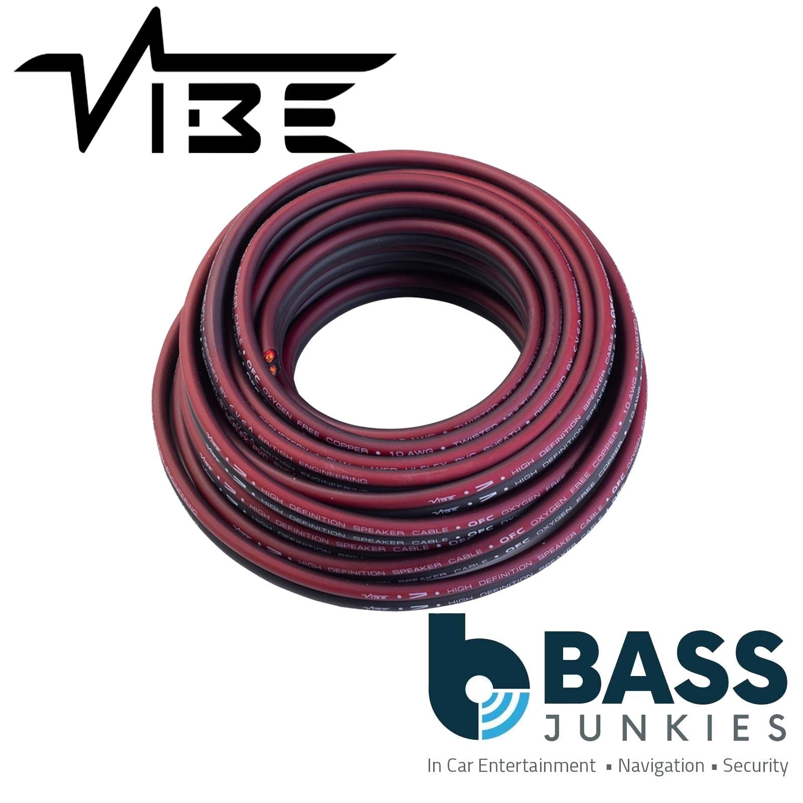 Vibe CVEN10SPK-V5 - 10AWG OFC Car Speaker Cable 30 Meter Spool
