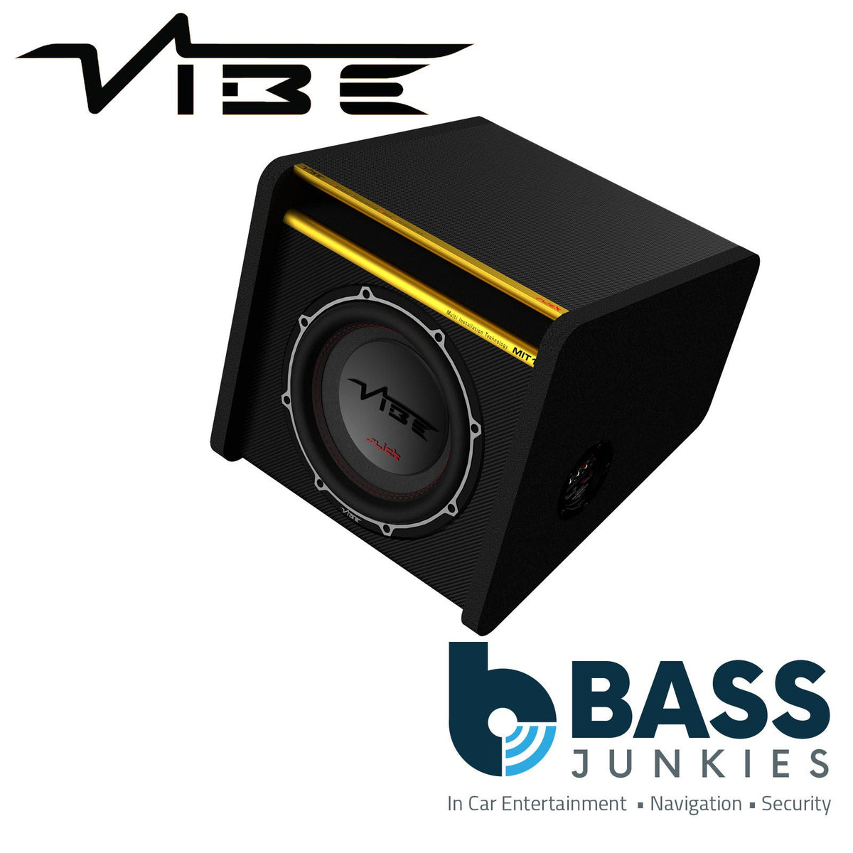 Vibe SLICKMIT10-V3 - 10" inch 1500 Watts Passive Car Sub Bass Box Enclosure