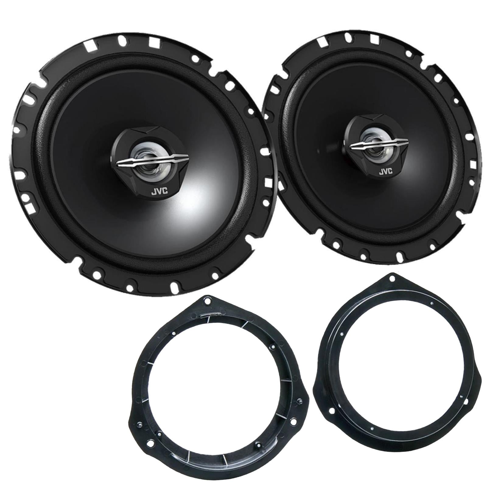 Mercedes C Class JVC 6.5" Inch 17CM 600W Car 2 Way Coaxial Front Door Speakers