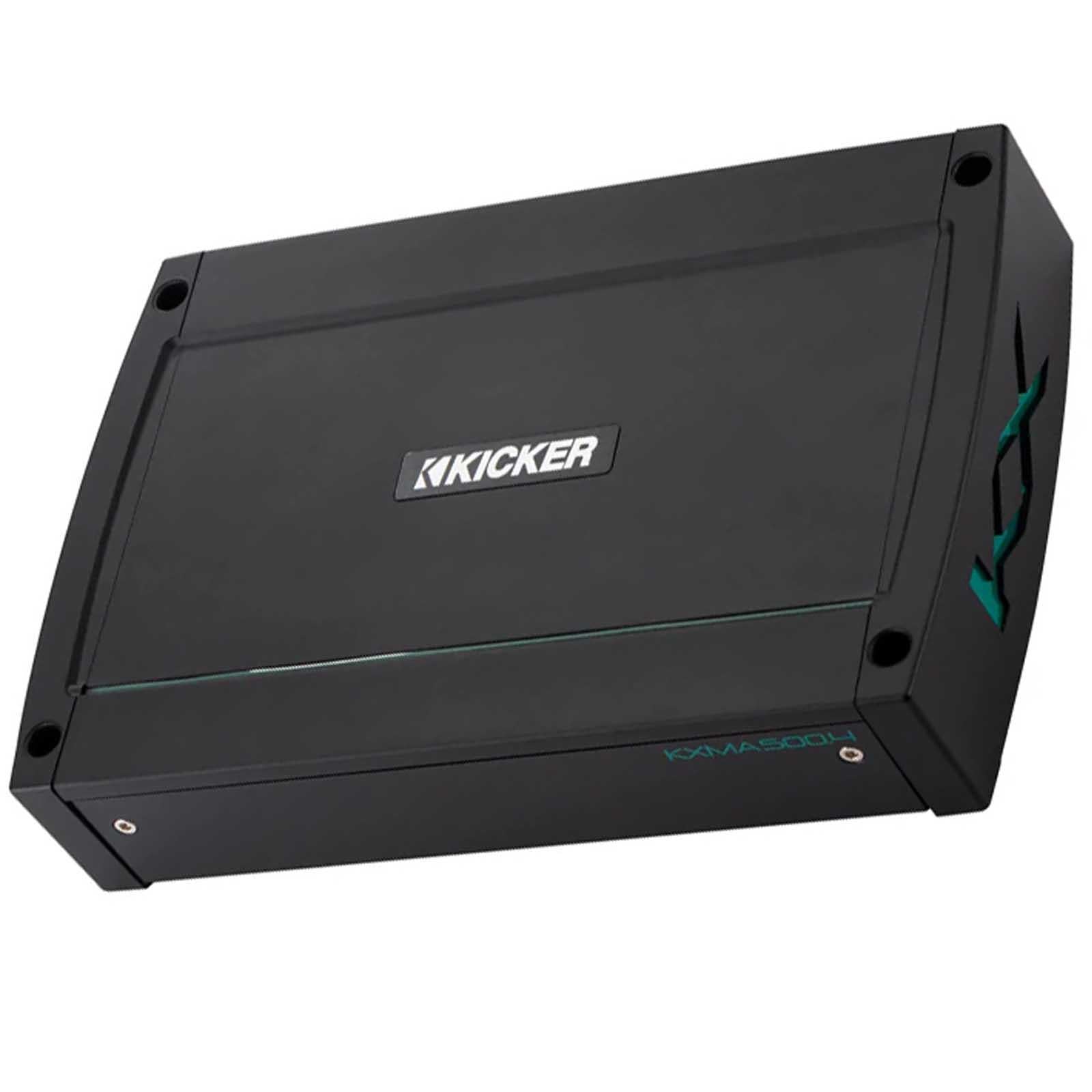 Kicker 48KXMA5004 - 500 Watts 4 Channel Class D Marine Amp Amplifier