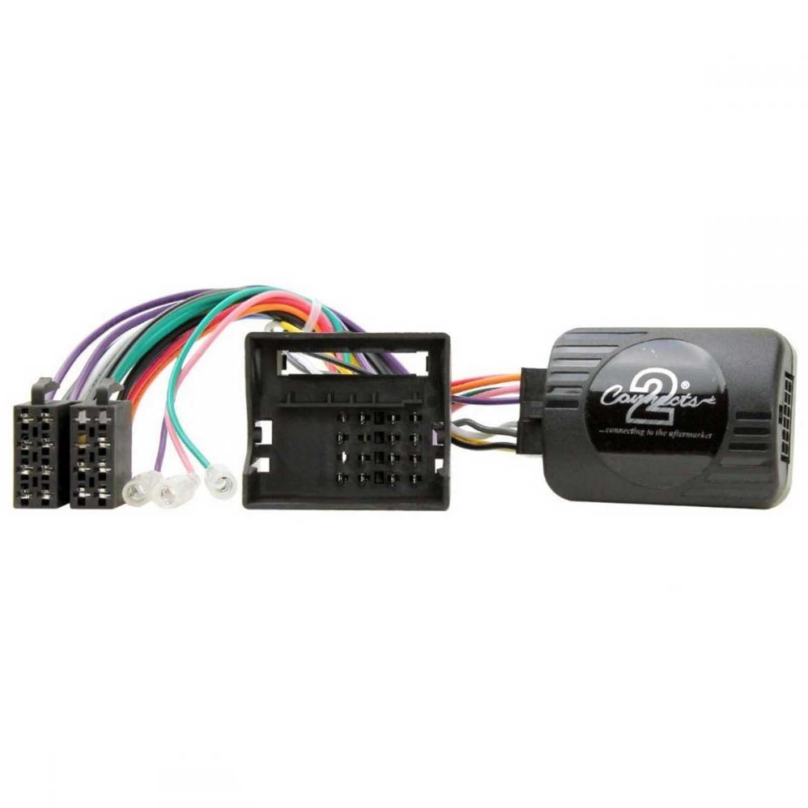 CTSSK003.2 Car Stereo Steering Wheel Stalk Interface Kit For Skoda Fabia 2007 On