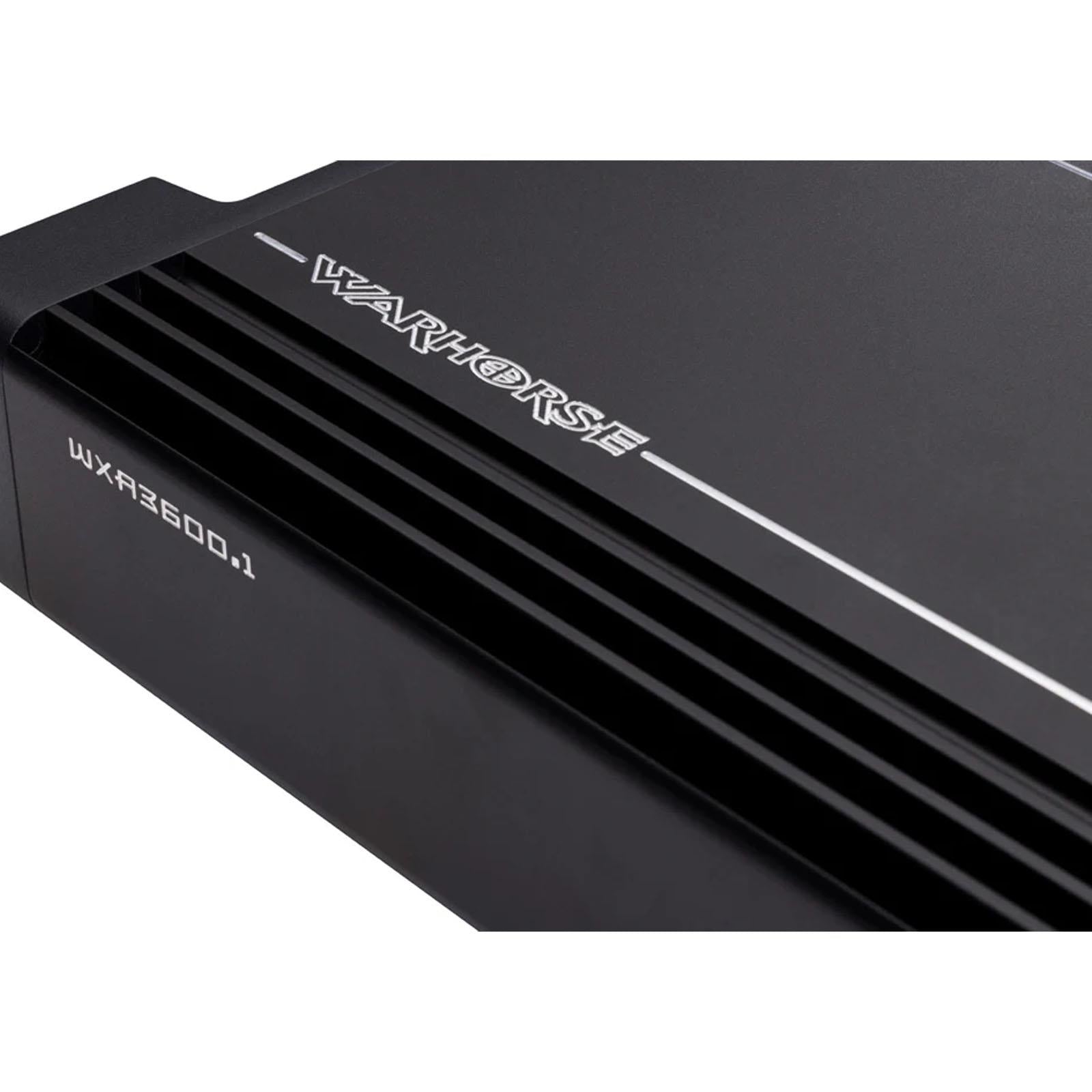Kicker 49WXA3600.1 - Warhorse 3600W 1 Ohm Class-D Monoblock Car Amp Amplifier